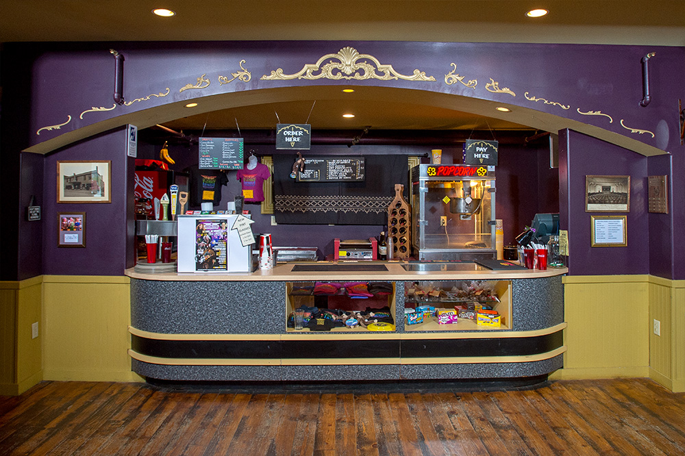 front lobby concession counter